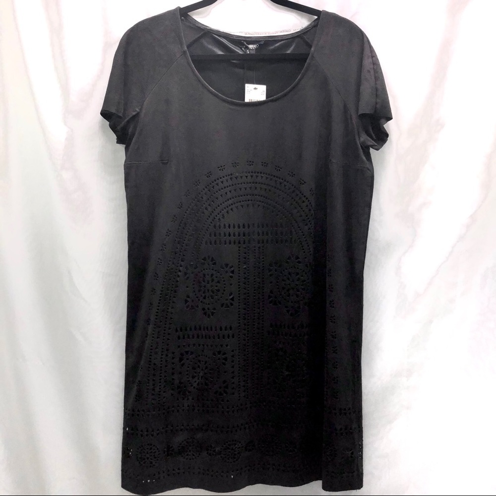 NWT Buffalo David Bitton Sweet Suade black dress